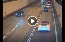 ویدیو/ تصادف مرگبار در تونل