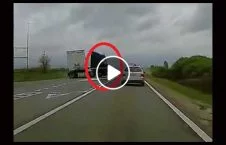 ویدیو/ راننده ای که با سرعت جنون آمیز به کام مرگ رفت