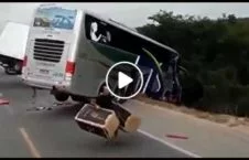 ویدیو/ رفتار عجیب مردم برازیل با حادثه دیده گان یک تصادف