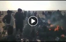 ویدیو طالبان چرخبال آتش هلمند 226x145 - ویدیو/ حضور طالبان در کنار چرخبال آتش گرفته نیروهای خارجی در هلمند