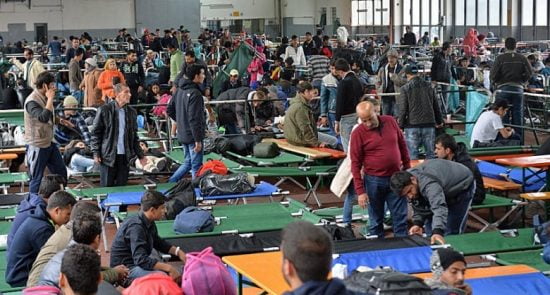 شورش پناهجویان در جرمنی