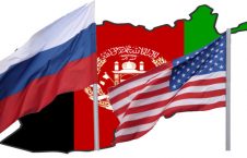 روسیه امریکا افغانسنان 226x145 - کشمکش امریکا و روسیه بر سر مذاکرات صلح در افغانستان