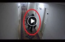 ویدیو/ ورود عامل بم گذاری به یک هوتل مجلل