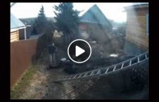 ویدیو سقوط پایه برق زن کهنسال 226x145 - ویدیو/ سقوط پایه برق روی زن کهنسال