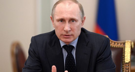 پوتین 1 550x295 - هشدار رییس جمهور روسیه از افزایش فعالیت‌های تروریستی در افغانستان