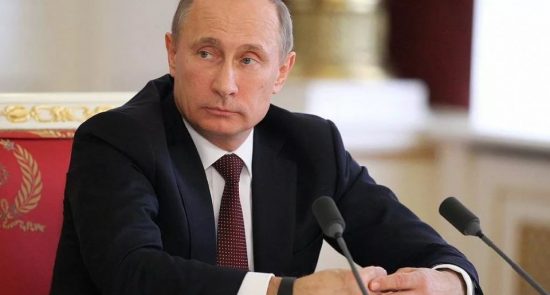 پوتین 550x295 - واکنش رییس جمهور روسیه به اعلام نتایج نهایی انتخابات امریکا