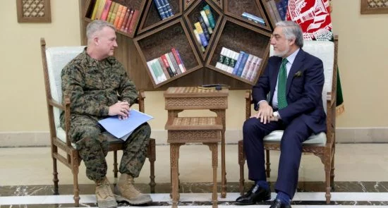 تاکید جنرال فرانک مکنزی بر حمایت ایالات متحده از افغانستان