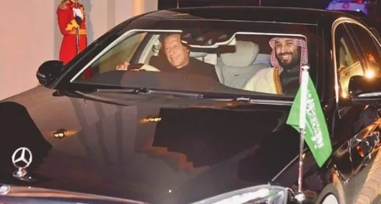 استقبال عجیب عمران خان از بن سلمان و اشرف غنی