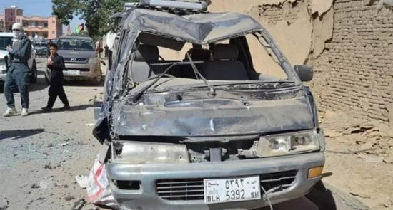 حمله انفجاری طالبان بر یک دفتر ریاست امنیت ملی در غزنی