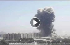 ویدیو/ دود سیاه آسمان کابل را فراگرفت