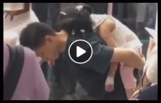 ویدیو/ حرکت زیبای پدر فداکار چینایی