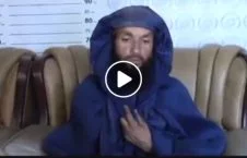 ویدیو/ طالب چادری پوش به دام افتاد