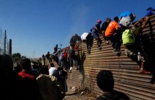 پناهجویان امریکا 226x145 - دستگیر شدن دهها مهاجر غیر قانونی توسط نیروهای سرحدی امریکا