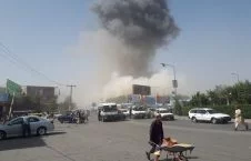 انفجار در نزدیکی پل سوخته شهر کابل به روایت تصاویر