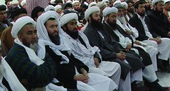علما 550x295 - شورای علمای افغانستان: هرگونه جنگ در برابر حکومت خلاف دین اسلام است
