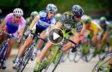 ویدیو/ تصادف عجیب بایسکل سوار در مسابقه
