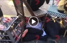 ویدیو/ روشی جالب برای دستگیری مهاجم چاقو به ‌دست در سیدنی