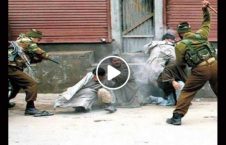 ویدیو/ صحنه هایی هولناک از شکنجه‌ مردم کشمیر توسط اردوی ملی هند