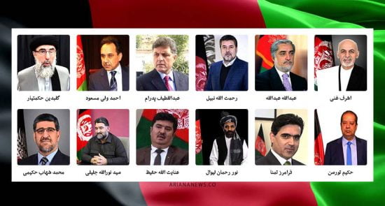 نامزدان انتخابات ریاست جمهوری 1398 افغانستان