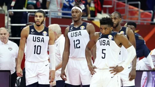 باسکتبال امریکا در جایگاه هفتم جهان قرار گرفت