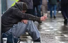 افزایش شمار بی خانمان ها در بریتانیا