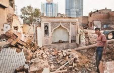 تخریب مساجد 2 226x145 - تخریب مساجد و مکان های مذهبی مسلمانان بدست حکومت چین