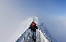 تصویر/ ترسناک‌ترین پل معلق جهان