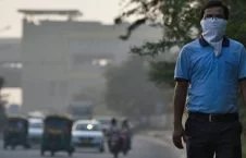تصاویر/ افزایش آلوده گی هوا در هند