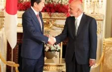 دیدار رییس جمهور غنی با صدراعظم جاپان