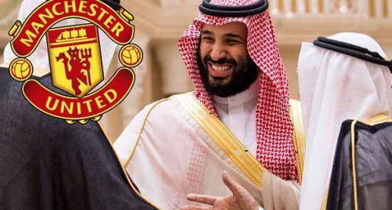 بن سلمان 550x295 - ولیعهد سعودی در پی خرید باشگاه منچستر یونایتد