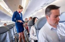 جنجال رابطه جنسی دو مسافر در طیاره و شوکه شدن مسافران + تصاویر