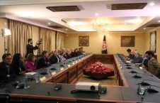 دیدار رییس اجراییه حکومت وحدت ملی با هیئت کانگرس ایالات متحده امریکا