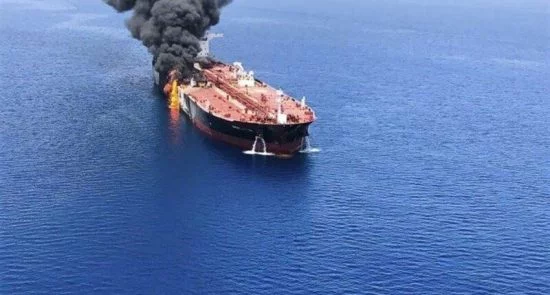 انفجار در بدنه کشتی ایرانی در بحر سرخ