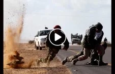 ویدیو/ لحظه فرار افراد داعش در پی حمله اردوی ملی ترکیه