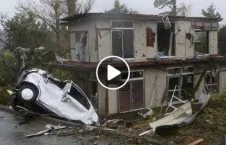 ویدیو/ سهمگین‌ترین طوفان ۶۰ سال گذشته جاپان