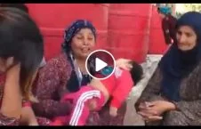 ویدیو/ فریادهای زن کرد سوری که به خاطر حمله ترکیه آواره شده