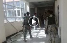 ویدیو/ محل وقوع انفجار امروز در پوهنتون غزنی