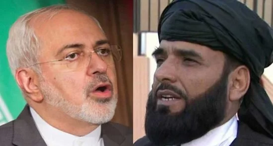 واکنش وزیر امور خارجه ایران به سخنان سخنگوی دفتر سیاسی گروه طالبان در قطر
