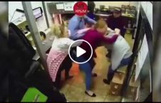 ویدیو درگیری زن محل کار 226x145 - ویدیو/ درگیری شدید بین دو زن در محل کار