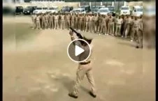 ویدیو/ رزمایشی که آبروی پولیس هند را برد