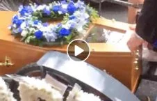 ویدیو/ عجیب ترین مراسم خاکسپاری