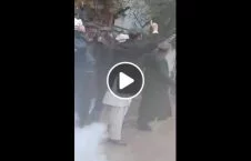 ویدیو/ یورش پولیس برای باز نمودن دفتر كميسيون انتخابات در بغلان
