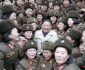 تصاویر/ دیدار رهبر کوریای شمالی با عساکر زن اردوی ملی