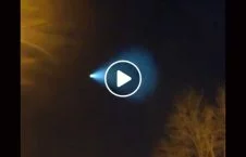 ویدیو/ تصاویری از رویت یک شیء عجیب در آسمان روسیه