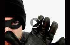 ویدیو/ حرکات خنده دار سارق پس از سرقت از بانک