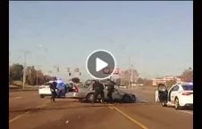 ویدیو/ عاقبت فرار از دست پولیس