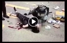 ویدیو/ لحظه قتل یک جوان هانگ کانگی توسط پولیس