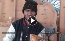 ویدیو/ هنر دست یک عسکر معلول اردوی ملی در ننگرهار