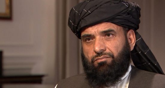 ابراز امیدواری سهیل شاهین به لغو تحریم‌های امریکا علیه حکومت طالبان