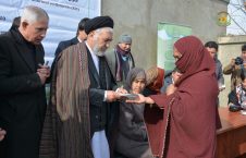 سیدحسین عالمی بلخی 226x145 - کمک رسانی به صدها خانواده بیجاشده در ساحه دیوان بیگی شهر کابل